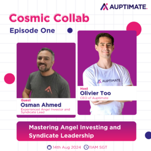 Podcast Cover - Cosmic Collab Episode 1: Mastering Angel Investing and Syndicate Leadership