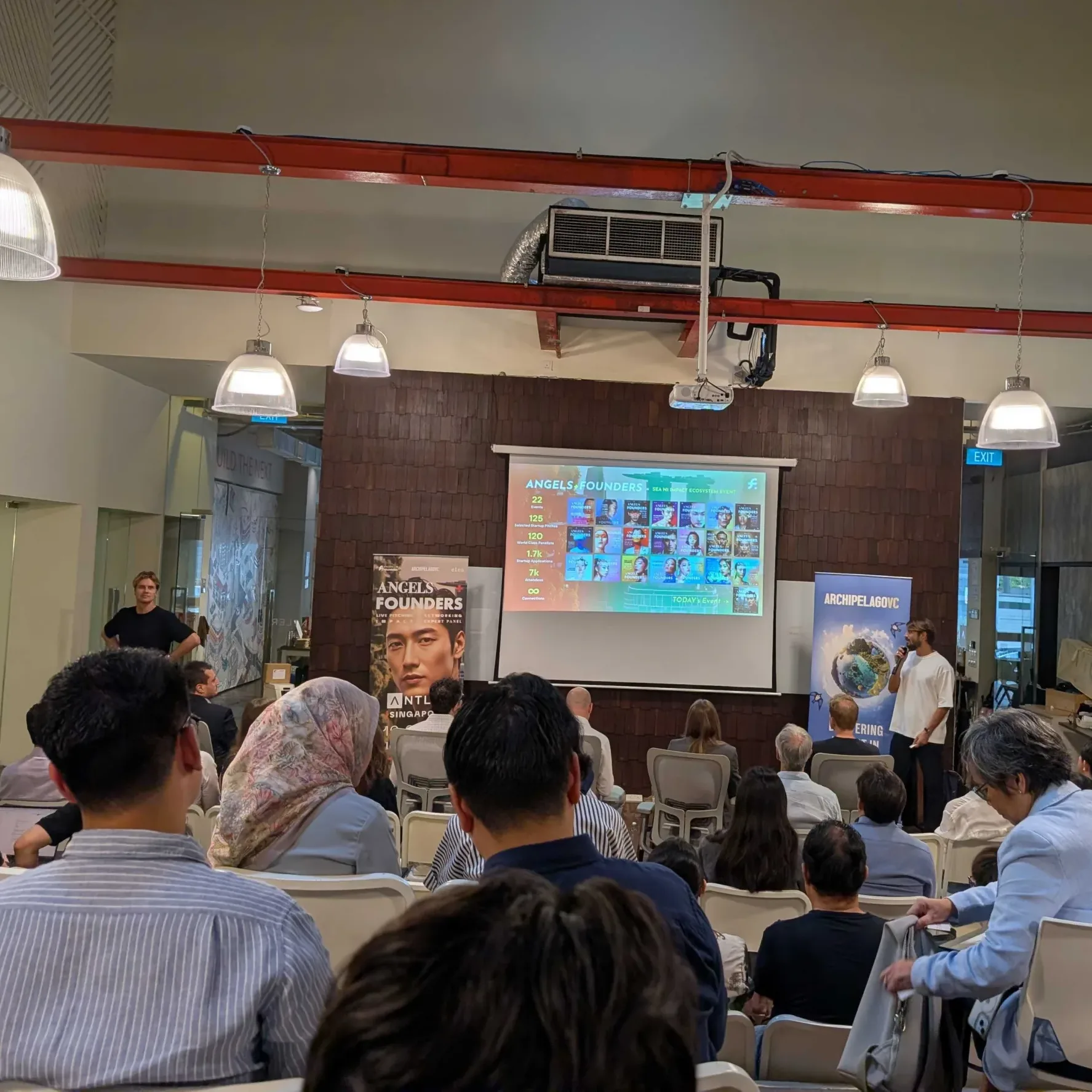 angels and founders event at Antler